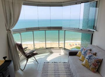 Apartamento · 90m² · 1 Quarto · 1 Vaga · Apartamento frente para o mar da Praia de Itaparica, 90m², quarto, sala, 1 vaga de garagem