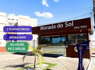 Apartamento · 90m² · 3 Quartos · 1 Vaga · Apartamento 3 dormitórios, 1 suite, mobiliado, com garagem no bairro Camobi, em