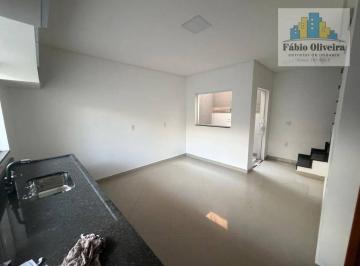 57be475925fb37959bc6ea48df2cef57a5aa4d65 · Sobrado novo com 2 dormitórios à venda, 64 m² por R$ 524.700 - Jardim Santo Antônio - Santo André/S