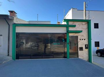 43fe5c58c6132384eb87cf513f9ca8d1a7fbc6c4 · CA0775 - CASA NOVA MODERNA COM ÁREA GOURMET INTEGRADA - AT. 150m² - AC. 107m² - JD. COLONIAL - INDAI