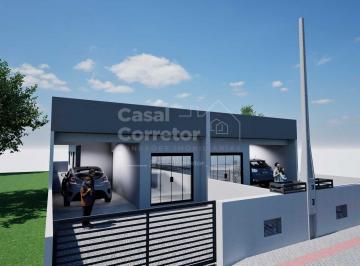 Casa · 80m² · 2 Quartos · 2 Vagas · CASA BAIXA COM 2 DORMITÓRIOS NO LAGEADO