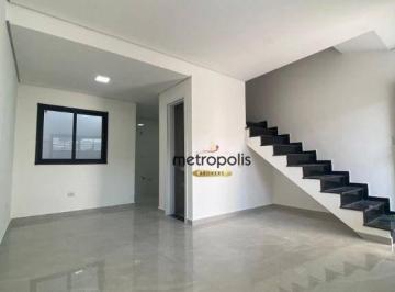 Sala · Sobrado com 2 dormitórios à venda, 77 m² por R$ 650.000,00 - Vila Metalúrgica - Santo André/SP