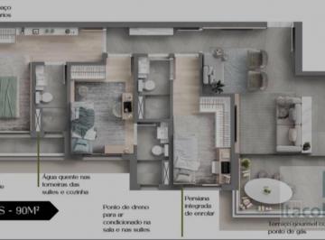 0c90456d41ae3f23af528007524f95185c86f809 · Apartamento com 3 dormitórios à venda, 90 m² por R$ 1.280.000 - Centro - Barueri/SP