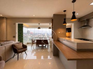Vista Geral / Integração · Apartamento com 2 suítes, semi-mobiliado para alugar- Taquaral - Campinas/SP