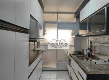943804f943674b3073ba4440bb35c1a9b9e98314 · Apartamento com 3 dormitórios para alugar, 75 m² por R$ 4.194,13/mês - Vila Augusta - Guarulhos/SP