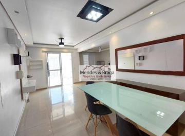 16708e65066bf0eeb5425e4da6c233385c6dc47e · Apartamento com 3 dormitórios para alugar, 75 m² por R$ 4.233,27/mês - Vila Augusta - Guarulhos/SP