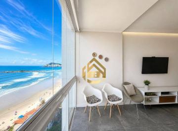 18c3a9f734b434661aa087c8c6c2e9bde6a259b9 · Apartamento com 2 dormitórios à venda por R$ 840.000 - Praia das Pitangueiras - Guarujá/SP