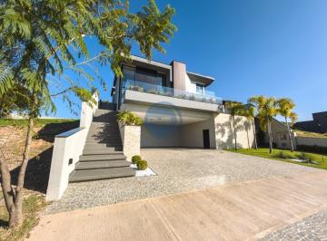Foto 01 · Casa Alto Padrão Villa dos Pinheiros Indaiatuba, 4 Suítes, 451m², Piscina Borda Infinita, 6 vagas,