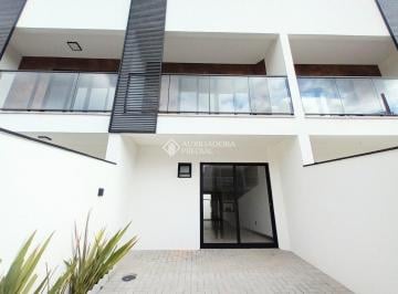 Casa · 97m² · 3 Quartos · 1 Vaga · Aconchegante casa geminada com 97,46 m², 3 quartos sendo 1 suíte, localizado no bairro Saguaçu, à ve