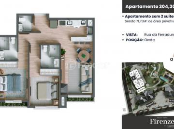 A-204,304,404.jpg · Apartamento, 2 dormitórios, 71.73 m², em Planalto