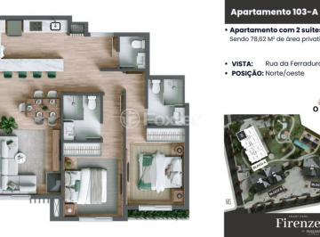 A-103.jpg · Apartamento, 2 dormitórios, 78.62 m², em Planalto
