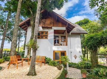 Casa · 737m² · 7 Quartos · 4 Vagas · CASA ALTO PADRÃO, 5 SUÍTES, SANTA FELICIDADE - 425m²