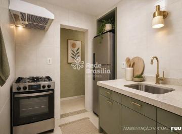 Apartamento · 62m² · 3 Quartos · SHCES 105 - Apartamento com 3 quartos - primeiro andar - aceita financiamento e FGTS - Cruzeiro Novo