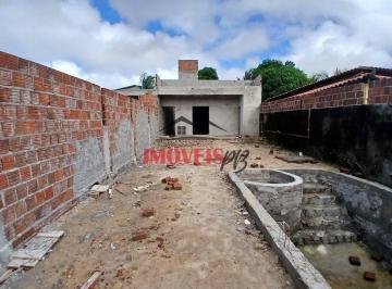 Casa · 180m² · 2 Quartos · 2 Vagas · Casa com solário com vista mar na Praia de Carapibus (em construção)