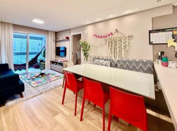 SALA JANTAR E ESTAR · Apartamento de 94 m² com 3 quartos sendo 2 suítes no Córrego Grande