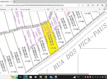 Terreno · 502m² · Terreno para venda em Chácara Das Garças de 502.00m²