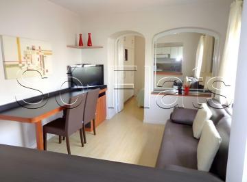 Apartamento · 42m² · 1 Quarto · 1 Vaga · Flat disponível para locação no Mont Clair com 42m², 1 dormitório e 1 vaga de garagem.