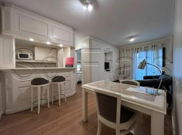 Apartamento · 45m² · 1 Quarto · 1 Vaga · Flat para Locação no Itaim Bibi | Mobiliado Próximo à Faria Lima e JK