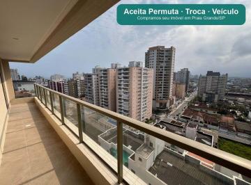 Apartamento · 120m² · 3 Quartos · 2 Vagas · Apartamento Churrasqueira - Canto do Forte, Praia Grande