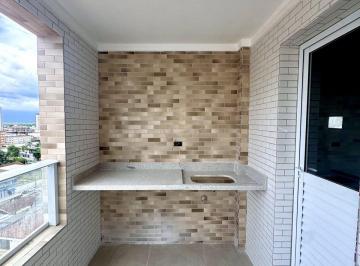 Apartamento · 50m² · 1 Quarto · 1 Vaga · Apartamento Churrasqueira - Boqueirão, Praia Grande