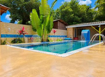 Casa · 196m² · 4 Quartos · 6 Vagas · CASA COM PISCINA EM ALVENARIA, 650m DA PRAIA, MARISSOL, PONTAL DO PARANA - PR