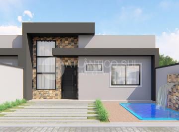 Casa · 120m² · 3 Quartos · 2 Vagas · Casa novas com 03 quartos à venda, Primavera, PONTAL DO PARANA - PR