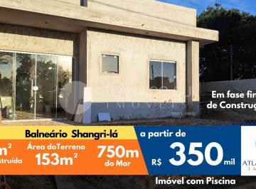 Casa · 56m² · 2 Quartos · 1 Vaga · Casa com piscina à venda, SHANGRI-LÁ, PONTAL DO PARANA - PR