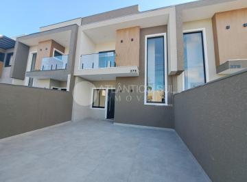 Casa · 110m² · 3 Quartos · 2 Vagas · Sobrados novos com piscina à venda, Praia de Leste, PONTAL DO PARANA - PR