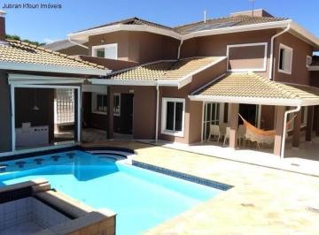 Foto 01 · Casa para aluguel no Alphaville, 4 suítes, closet, piscina, jacuzzi, sauna e hidro. Salas , escritór