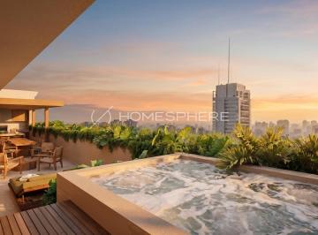 1 · Jardim Paulista Cobertura linear, com vista aberta e permanente e planta ampla, uma verdadeira rarid