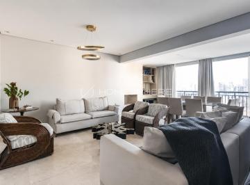 1 · Apartamento com 168 m², 4 quartos sendo 3 suítes com varanda gourmet à venda no bairro Brooklin.