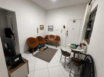 Apartamento · 55m² · 2 Quartos · Apartamento 2 Dormitórios, Condomínio Frente à Praia no Embaré - Santos SP