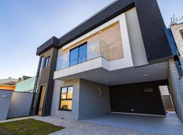 Casa · 138m² · 3 Quartos · 2 Vagas · Sobrado novo em condomínio no Cajuru com 138 m² e 03 quartos