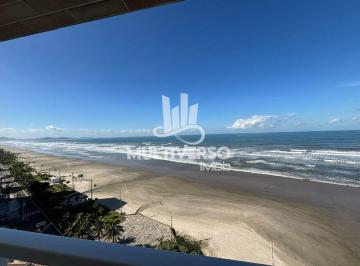 Apartamento · 117m² · 3 Quartos · 3 Vagas · Apartamento 3 dormitórios (2 suítes) na Praia Grande – Caiçara, frente, vista para o mar | Varanda g