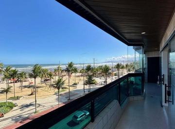 Apartamento · 168m² · 4 Quartos · 2 Vagas · Apartamento Frente mar - Canto do Forte, Praia Grande