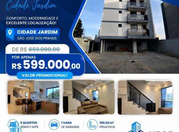 Apartamento · 100m² · 3 Quartos · 1 Vaga · Cobertura Duplex à Venda – Residencial Catu Garden VI