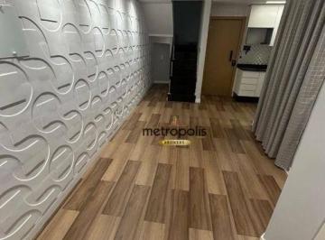 Sala · Cobertura com 2 dormitórios à venda, 98 m² por R$ 425.000,00 - Santa Maria - Santo André/SP
