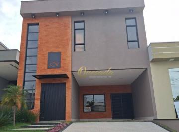 d057be1073f7ed9ef5f0b13e8feab7ea4377968c · Sobrado novo à venda, 3 suítes, quintal gramado, Condomínio Gran Reserve, Indaiatuba.