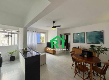 Sala · Apartamento com 2 quartos, 1 vaga à venda em Jardim Astúrias, Guarujá