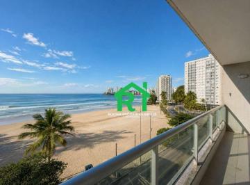Sacada · Apartamento frente mar com 2 quartos, 1 vaga à venda em Pitangueiras, Guarujá
