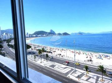 Apartamento · 100m² · 3 Quartos · 1 Vaga · Apartamento frente para o Mar em Copacabana - Rio de Janeiro