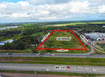 Terreno · 34000m² · Excelente Area Comercial/Logistica de 34.000 m2 a Venda na BR-101 - Sao Jose de Mipibu/RN