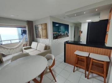 Apartamento · 56m² · 2 Quartos · 2 Vagas · Vista de cinema para o Morro do Careca! 2/4 com varanda, moveis planejados e lazer completo