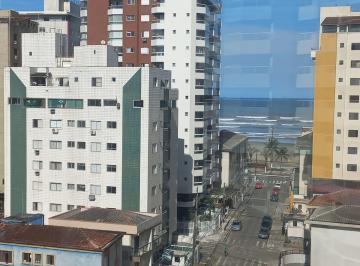 Apartamento · 135m² · 3 Quartos · 2 Vagas · Apartamento 3 Dormitórios com Vista Mar e Churrasqueira na Aviação - Praia Grande/SP