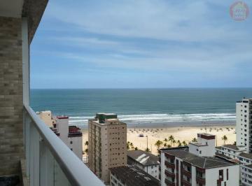 Apartamento · 124m² · 3 Quartos · 2 Vagas · Cobertura em Vila Guilhermina, Praia Grande/SP de 124m² 3 quartos à venda por R$ 1.950.000,00