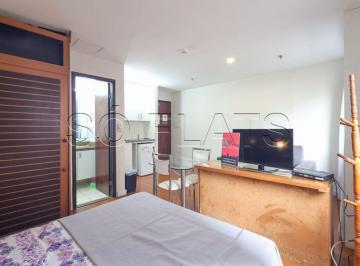 Apartamento · 29m² · 1 Quarto · 1 Vaga · Flat em Jardim Paulista, São Paulo/SP de 29m² 1 quartos para locação R$ 3.100,00/mes