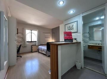Apartamento · 25m² · 1 Quarto · 1 Vaga · Flat em Moema, São Paulo/SP de 25m² 1 quartos para locação R$ 2.100,00/mes