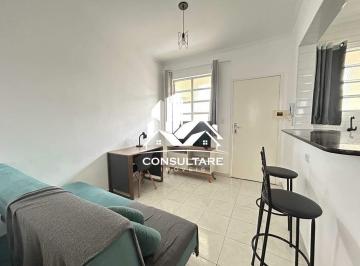 Apartamento · 26m² · 1 Vaga · Kitnet em Centro, São Vicente/SP de 26m² para locação R$ 2.200,00/mes
