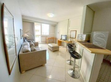 Apartamento · 56m² · 1 Quarto · 1 Vaga · Flat em Alphaville Industrial, Barueri/SP de 56m² 1 quartos para locação R$ 4.200,00/mes