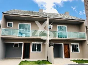 Casa · 100m² · 3 Quartos · 2 Vagas · Sobrado em Santa Felicidade, Curitiba/PR de 100m² 3 quartos para locação R$ 3.200,00/mes
